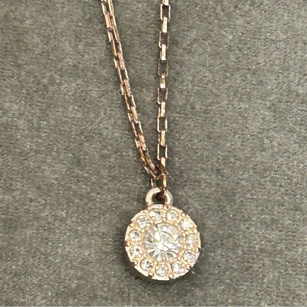 GUESS double crystal rhinestone cubic zirconia necklace bundle - Picture 6 of 14
